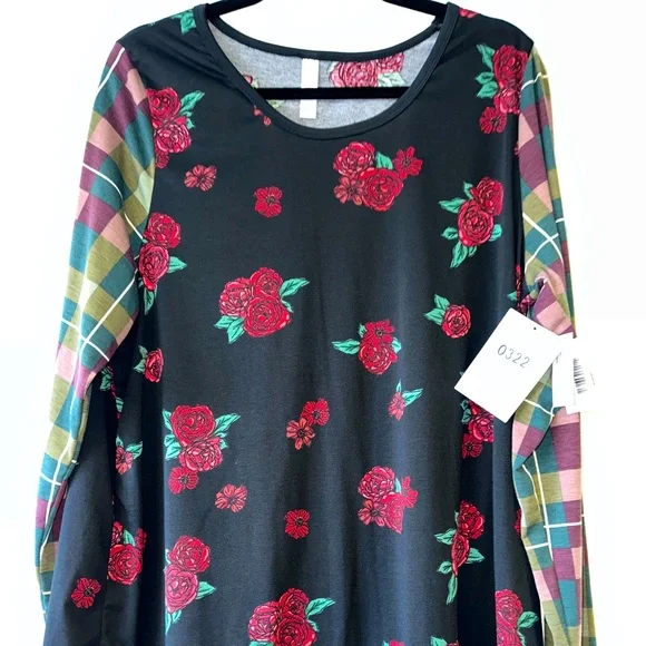 Plaid Long Sleeve Roe - Picture 1 of 6